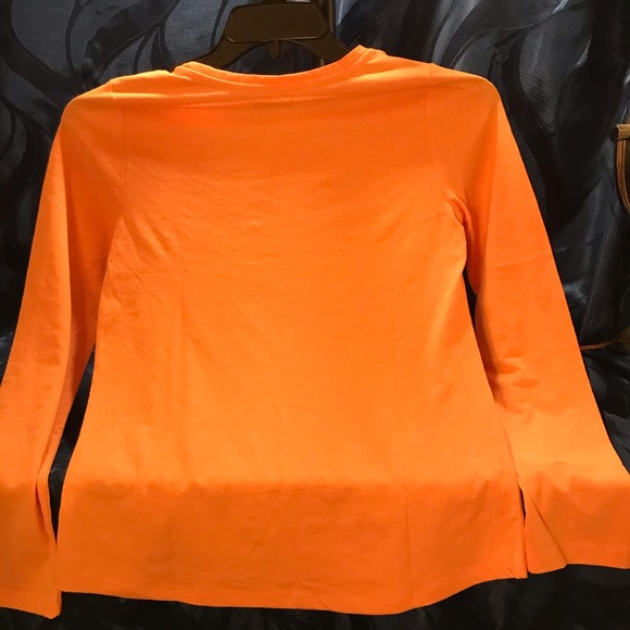 Unicorn Long Sleeve Orange Tee - Merry Bright XL - Picture 2 of 2